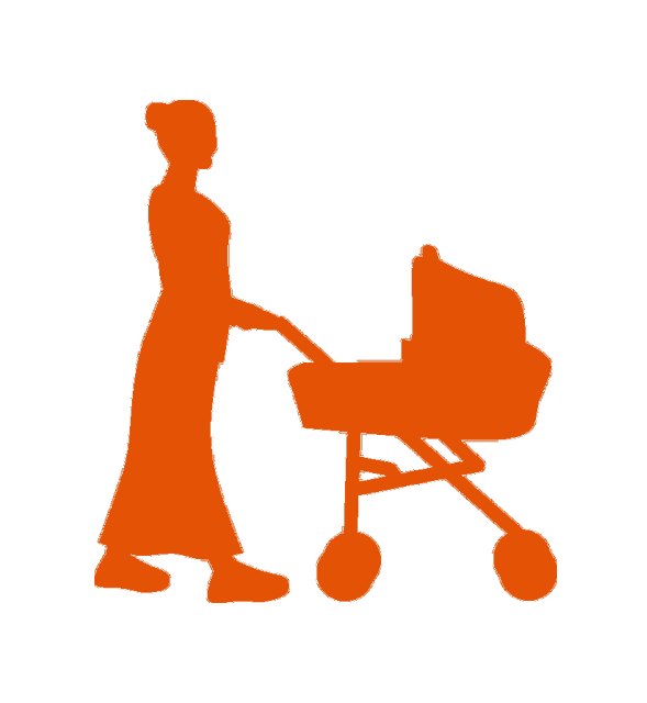 Home-Start volunteer pram